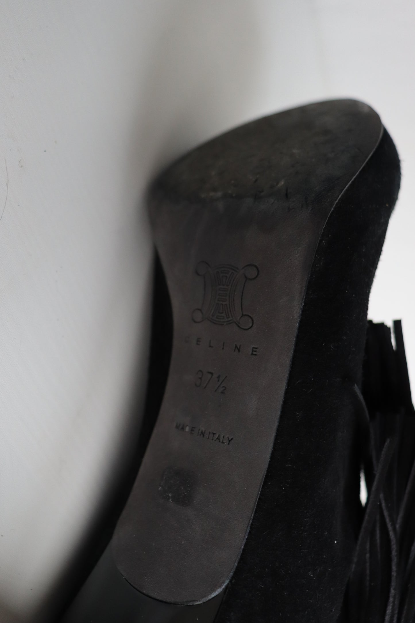Vintage Celine Knee High Boots 37.5