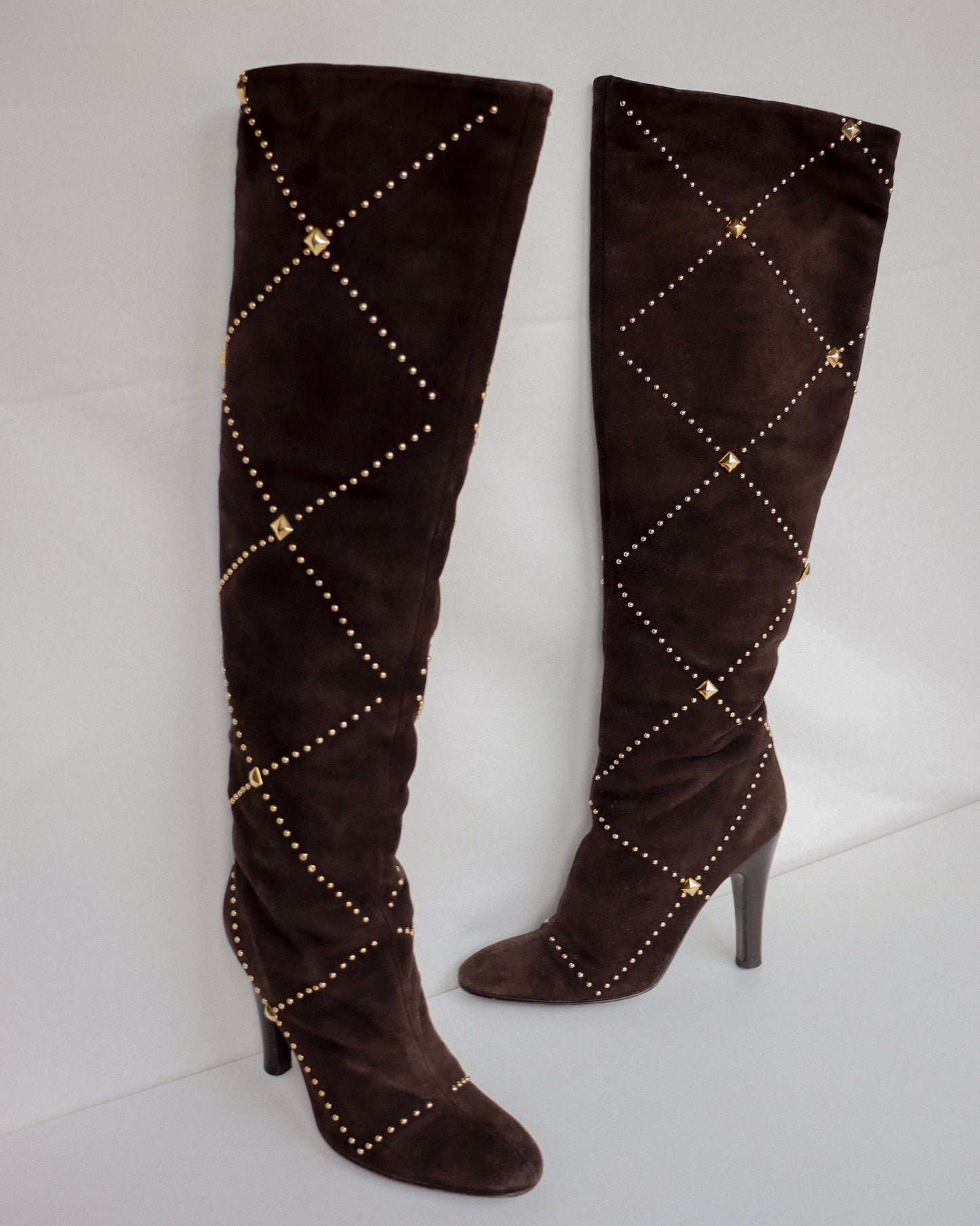 Vintage Roberto Cavalli Suede Boots 36
