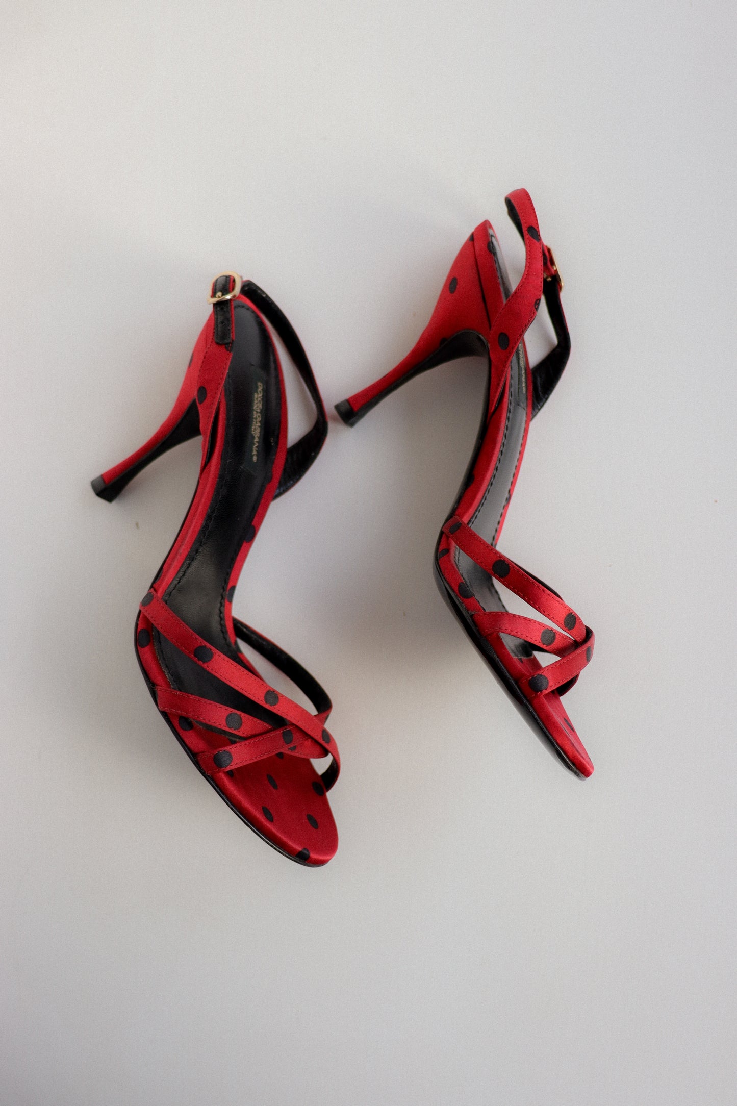 Vintage Dolce & Gabbana Polka Dots Heels 36.5