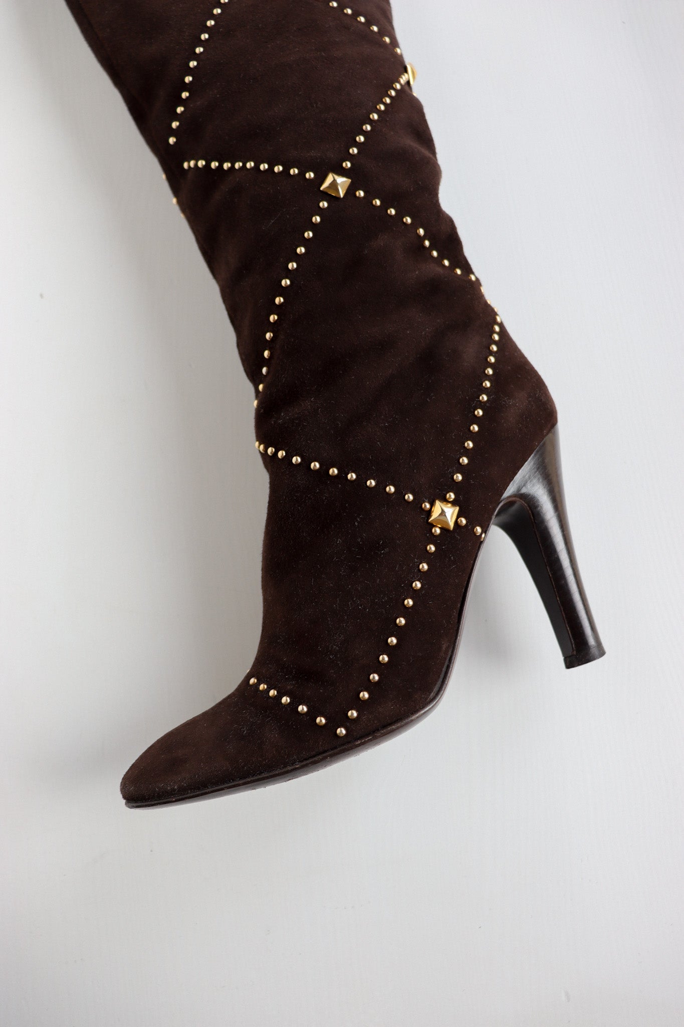 Vintage Roberto Cavalli Suede Boots 36