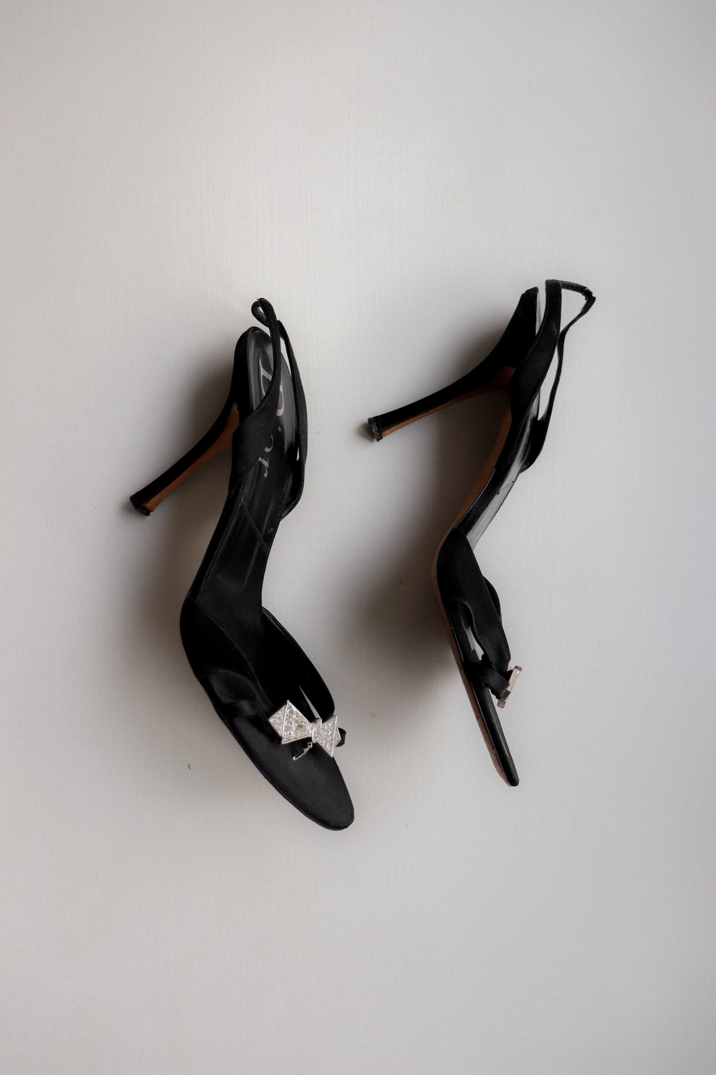 Vintage Dior Bow Sandals 39.5