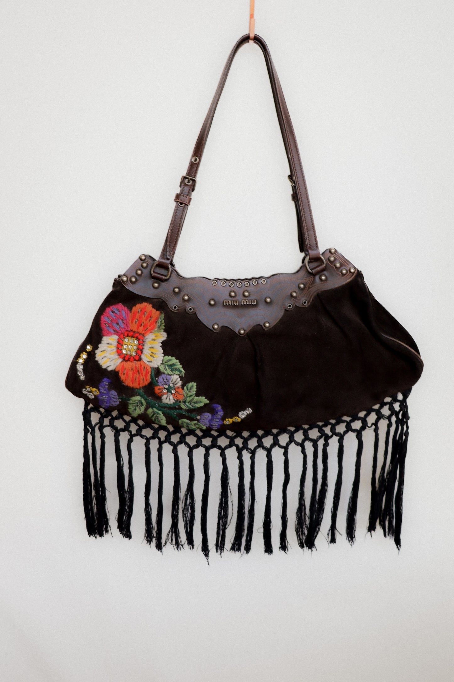 Vintage Miu Miu Tassel Bag