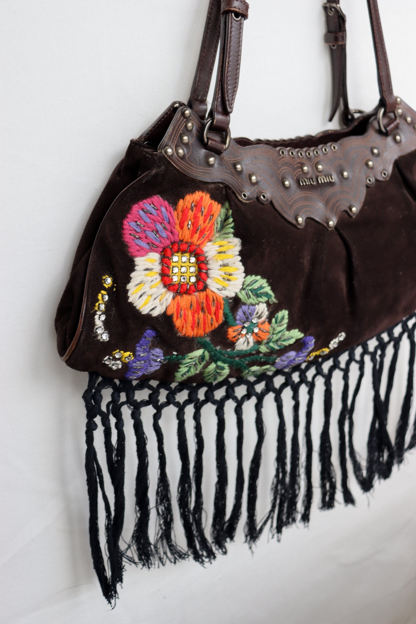 Vintage Miu Miu Tassel Bag