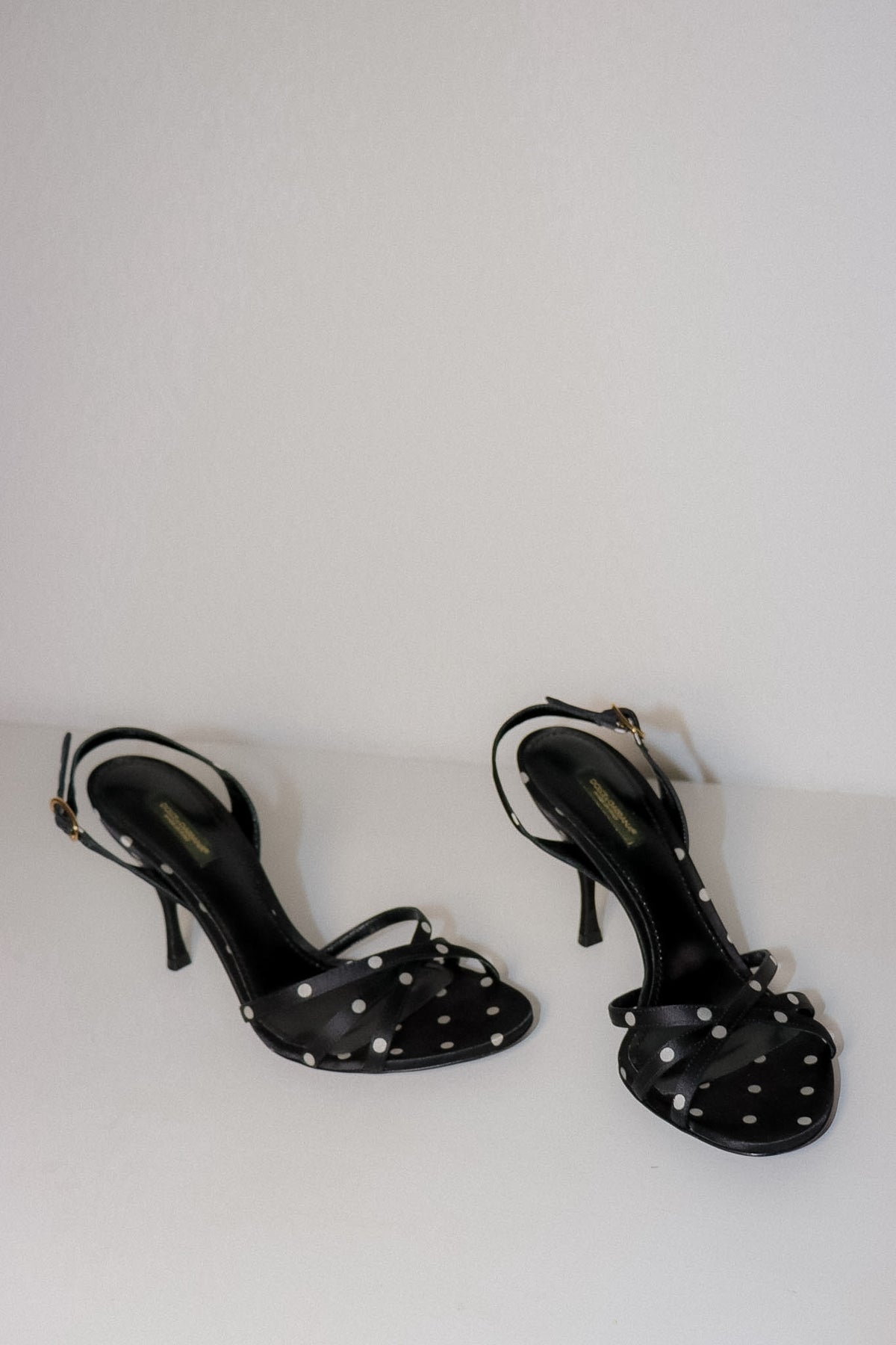 Vintage Dolce & Gabbana Polka Dots Heels 38.5