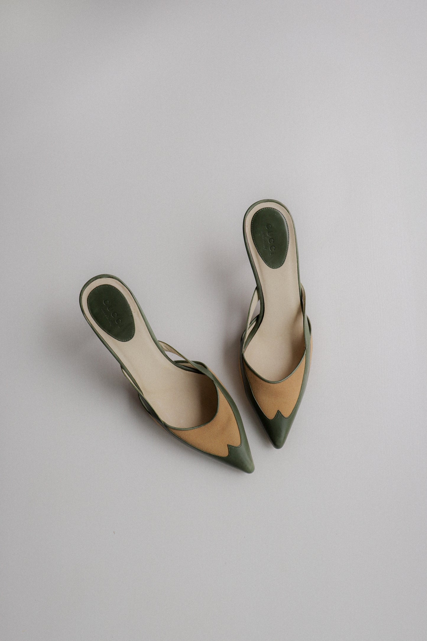Vintage Gucci Western Mules 35.5
