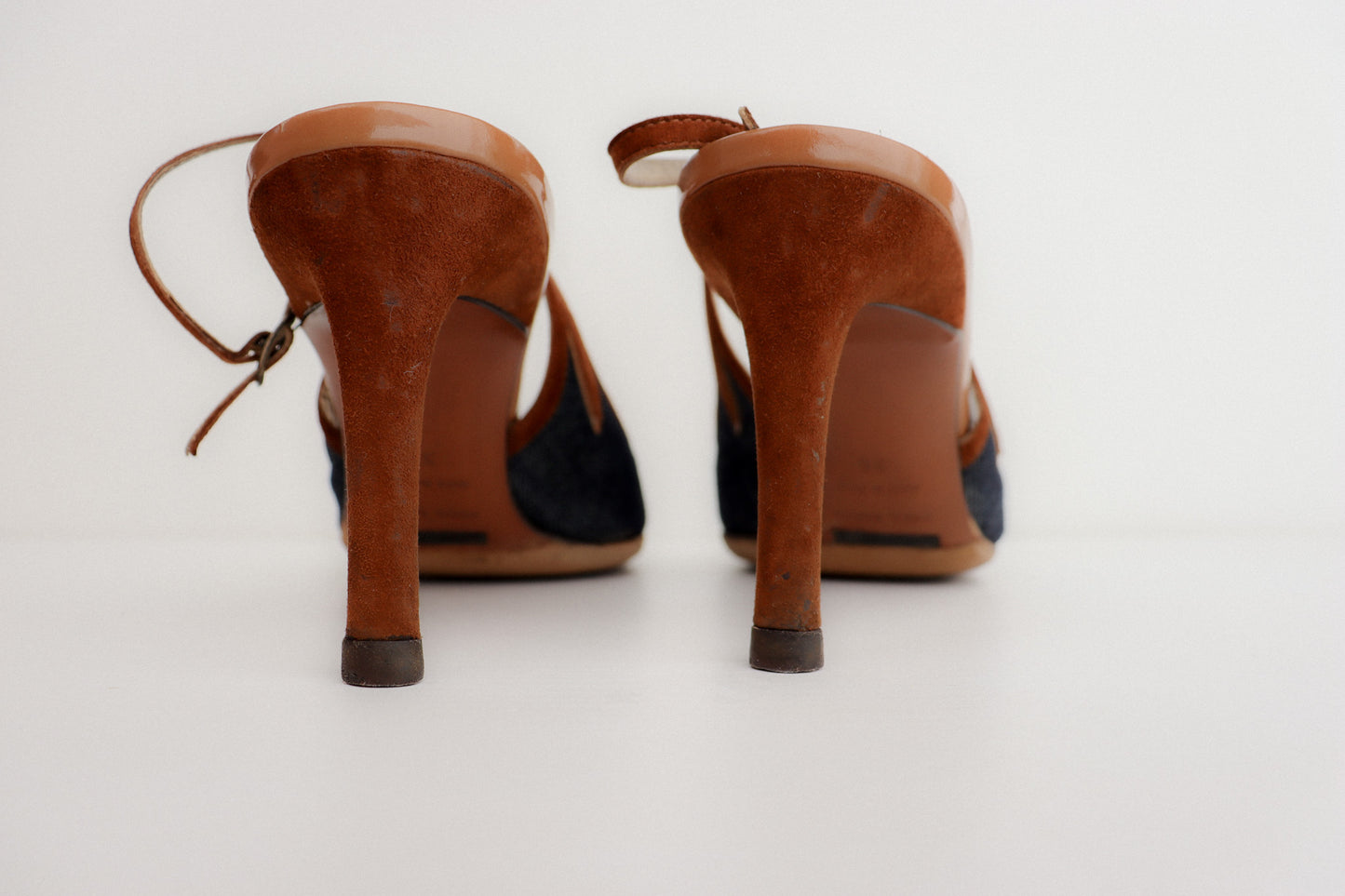Vintage Dolce&Gabbana Slingback Kitten Heels 38