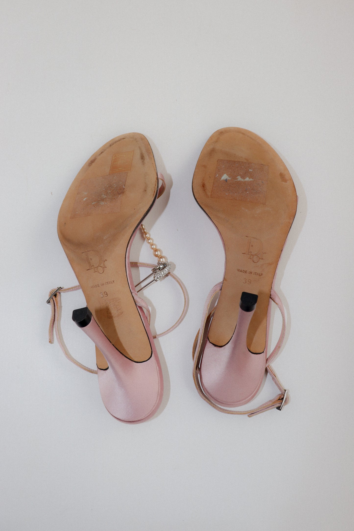 Vintage Dior Safety Pin Heels 39