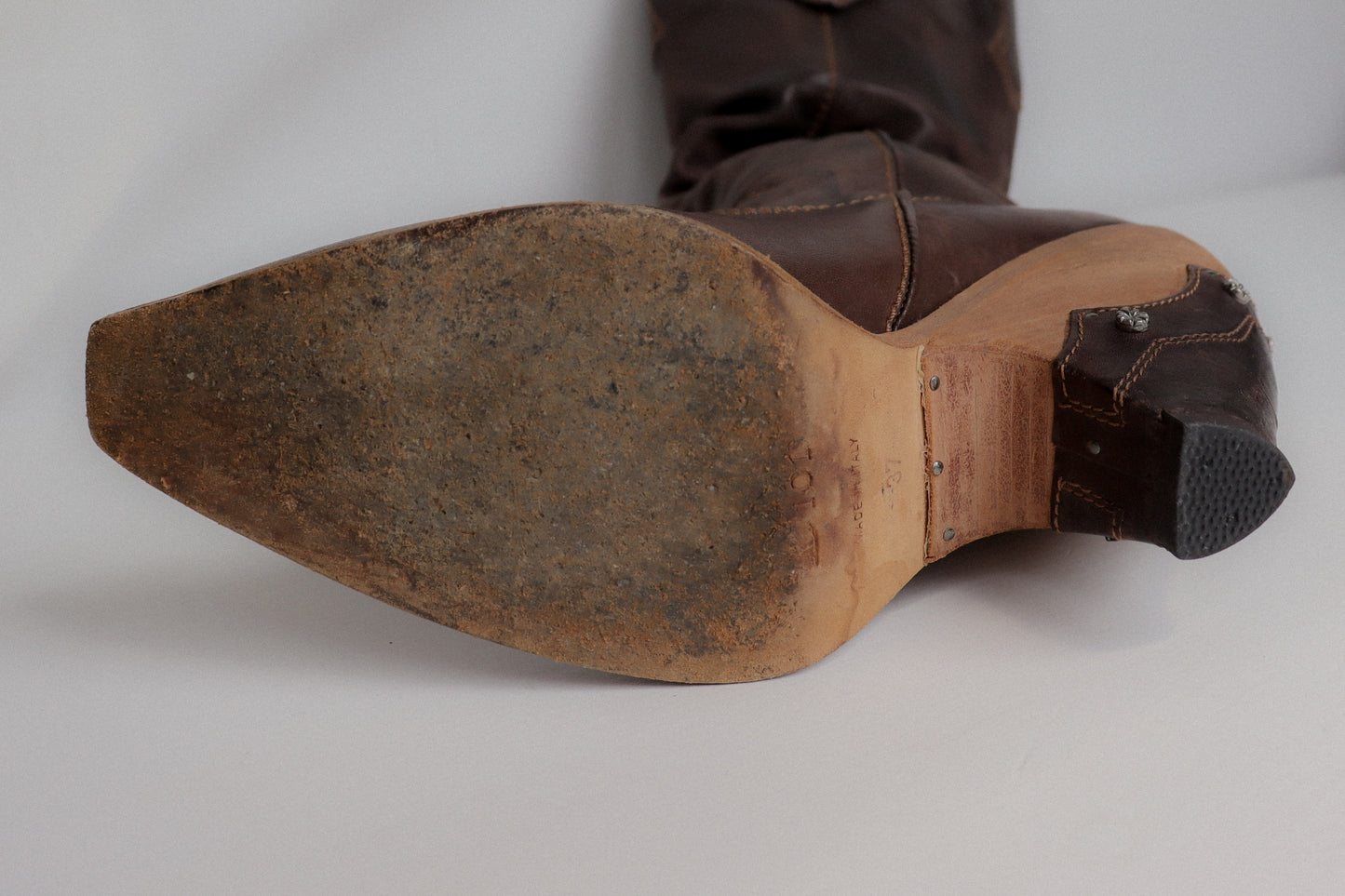 Vintage Dior Western Boots 37