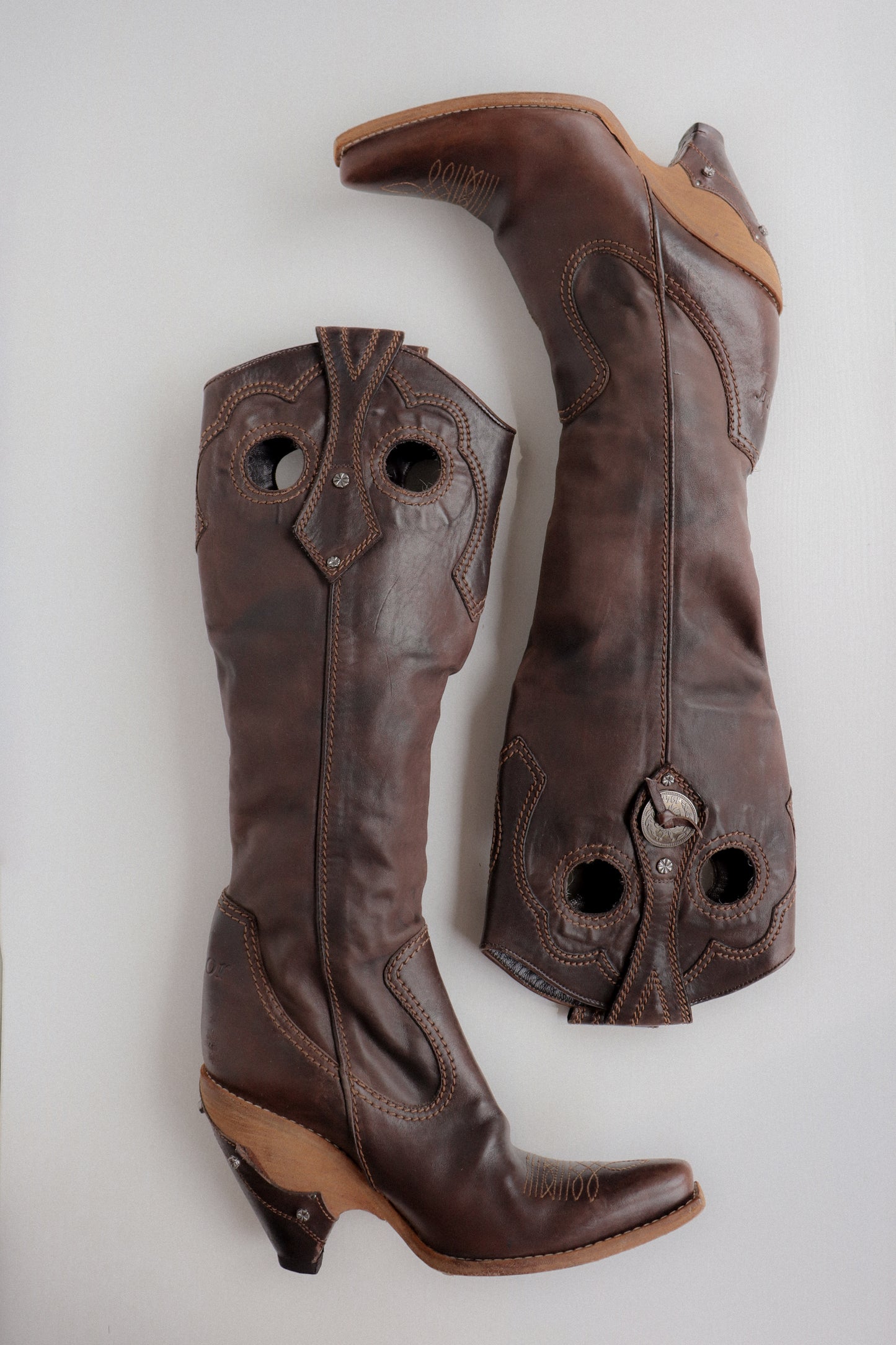 Vintage Dior Western Boots 37
