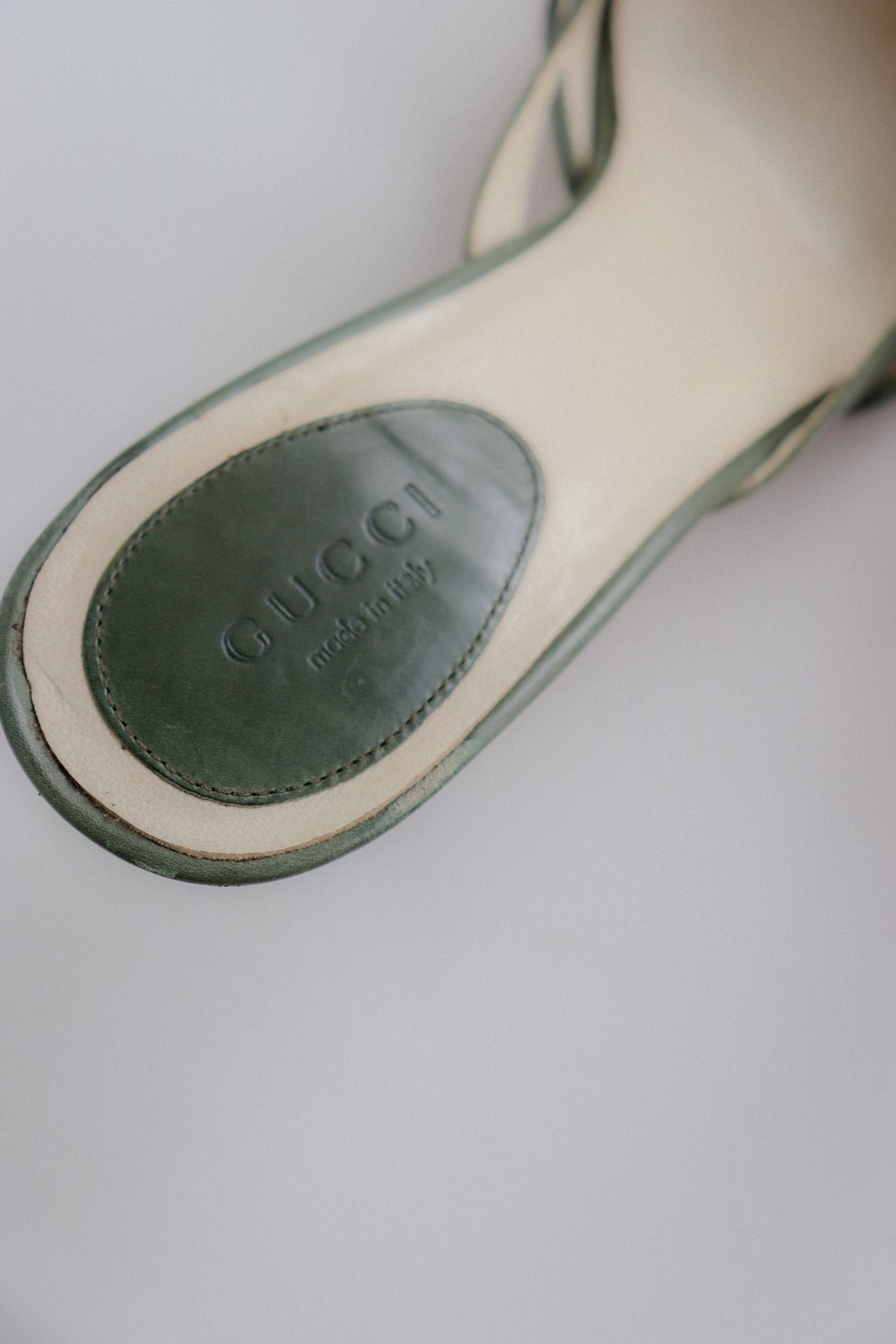 Vintage Gucci Western Mules 35.5