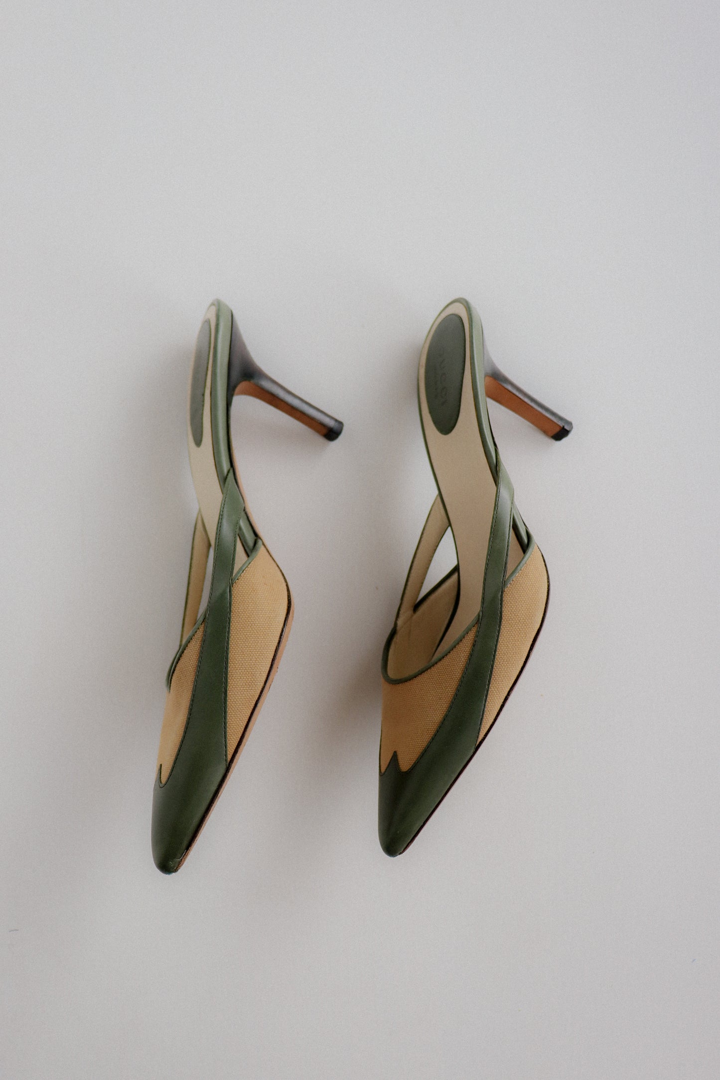 Vintage Gucci Western Mules 35.5