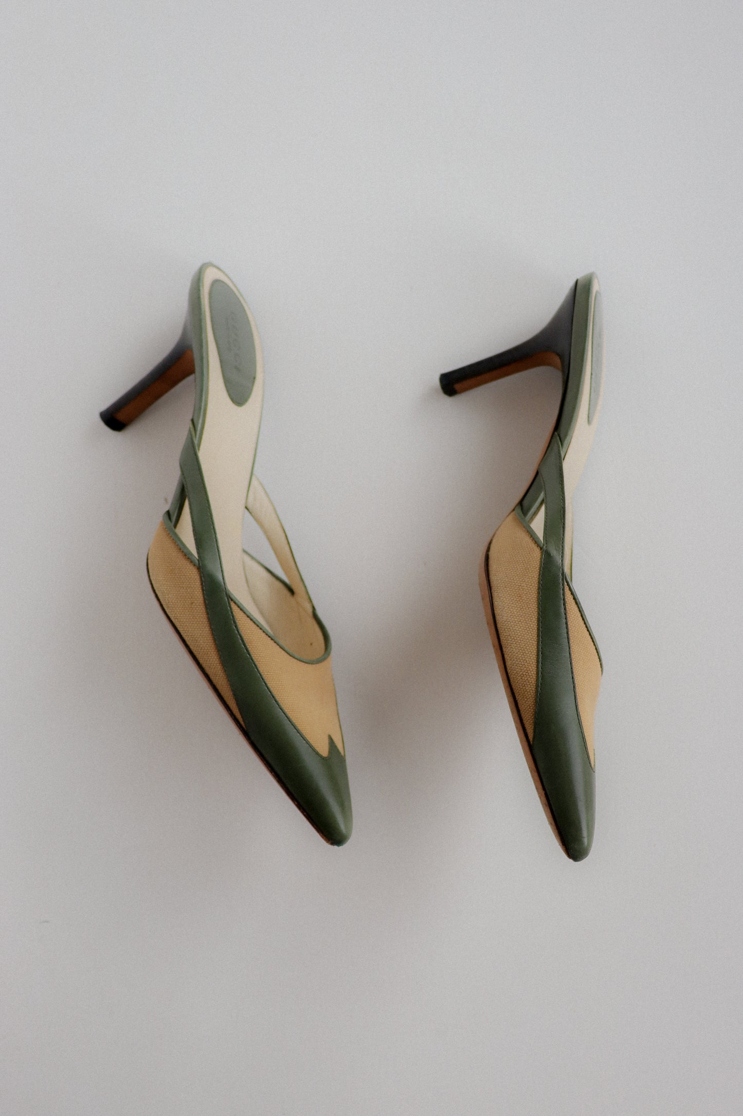 Vintage Gucci Western Mules 35.5