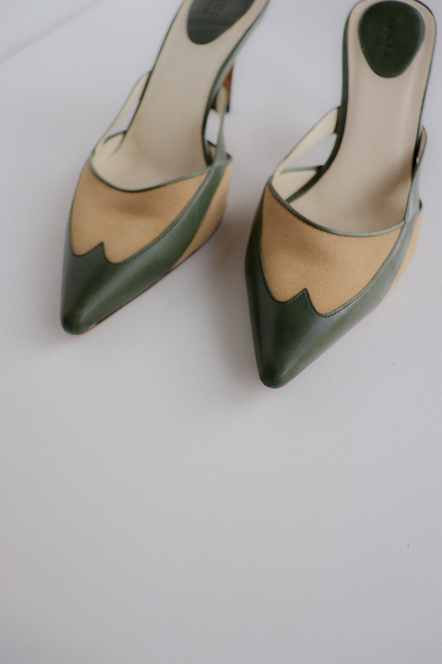 Vintage Gucci Western Mules 35.5