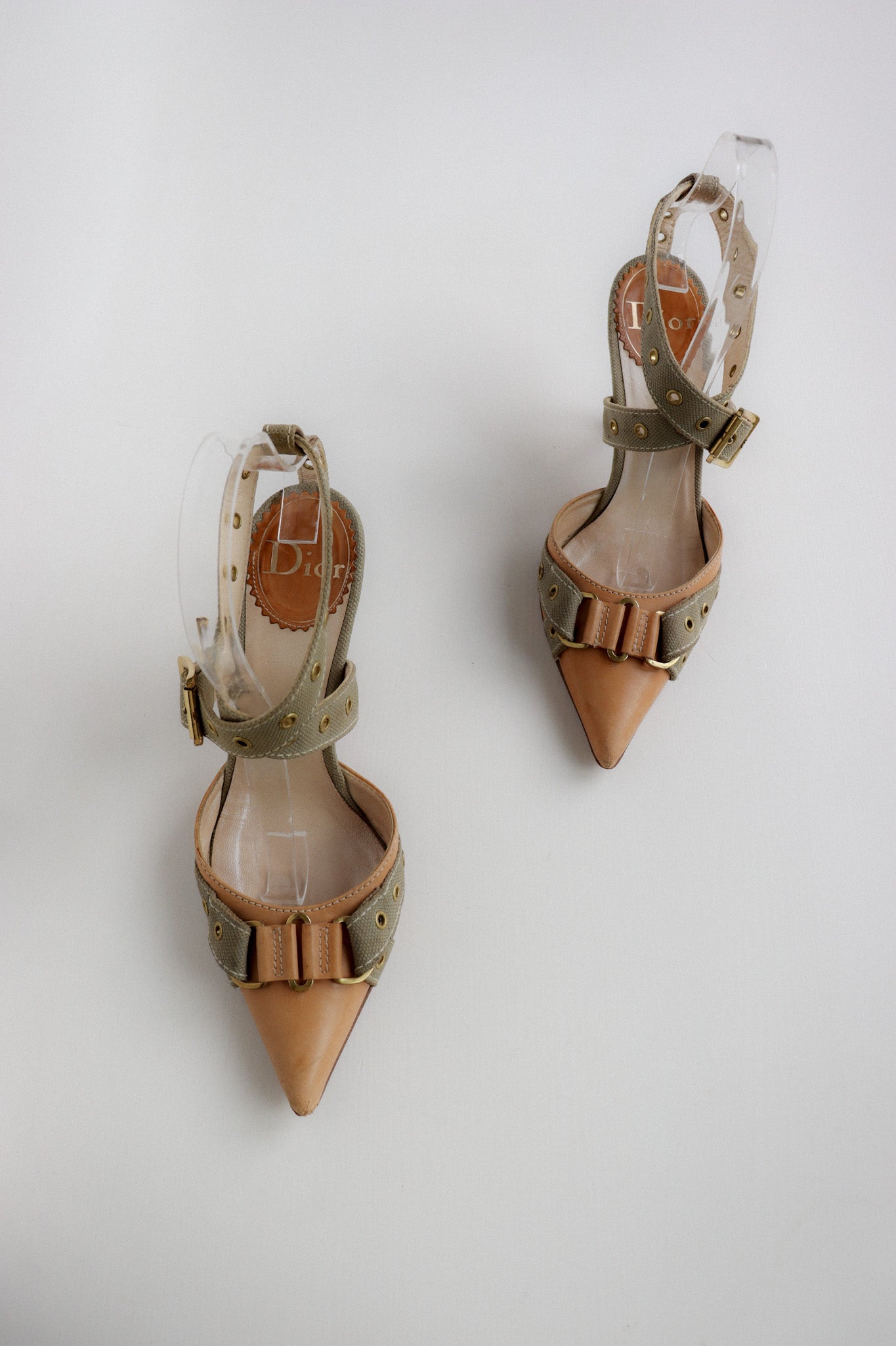 Vintage Dior Street Chic Heels 36