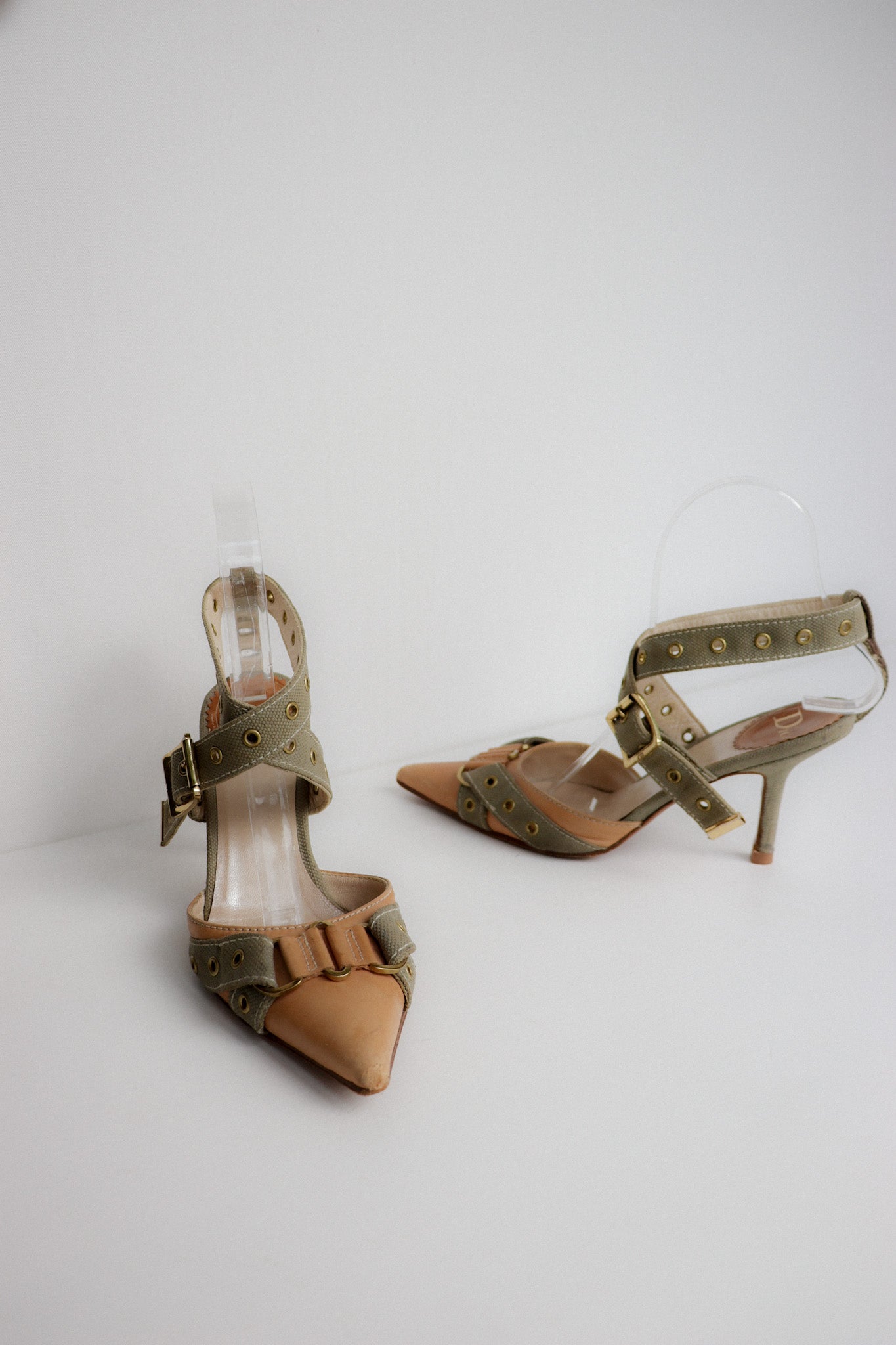 Vintage Dior Street Chic Heels 36