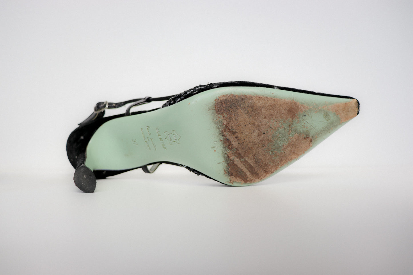 Vintage Emma Hope Snowflake Slingbacks 37