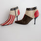 Vintage Moschino 'Stars and Stripes' Boots 39.5