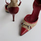 Vintage Gucci Horsebit Heels 38.5