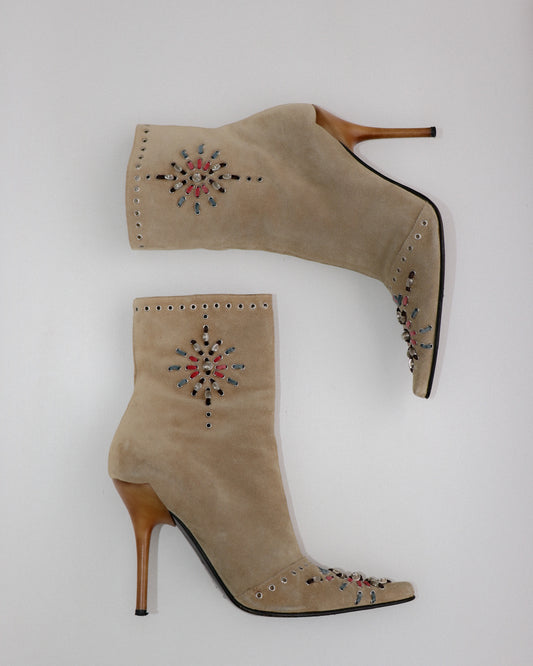 Vintage Casadei Ankle Boots US 6