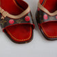 Vintage Louis Vuitton x Murakami Cherry Mules 37.5