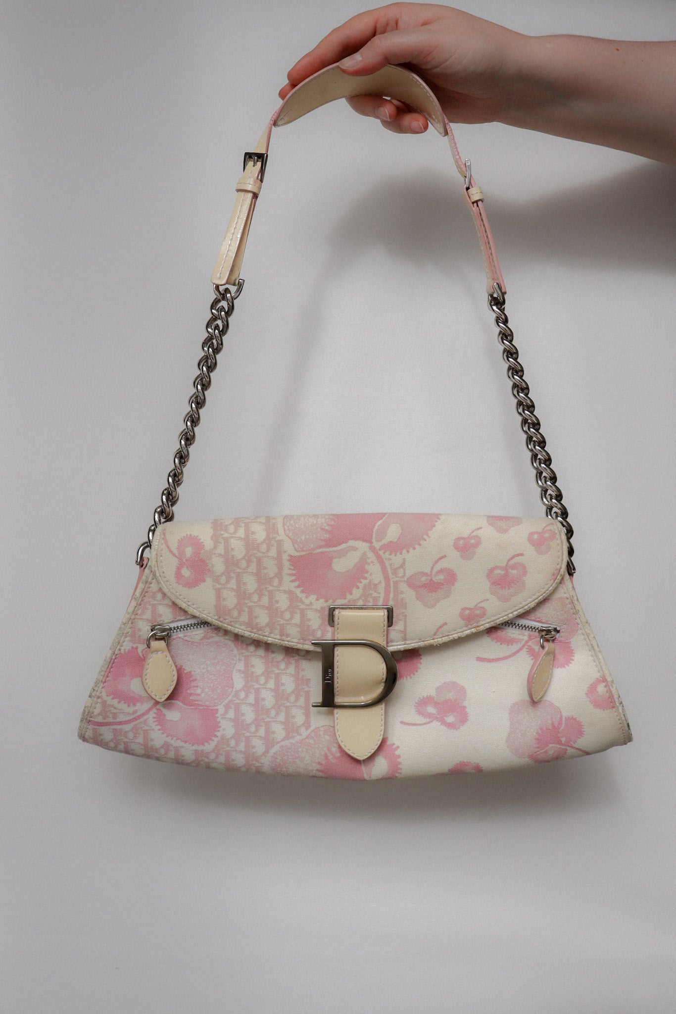 Vintage Dior Cherry Blossom Girly Shoulder Bag