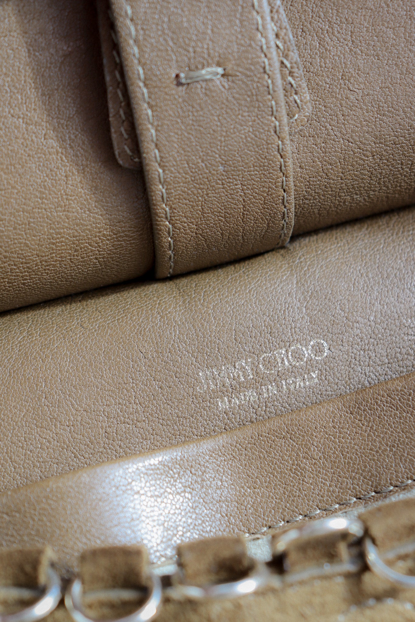 Vintage Jimmy Choo Suede Bag