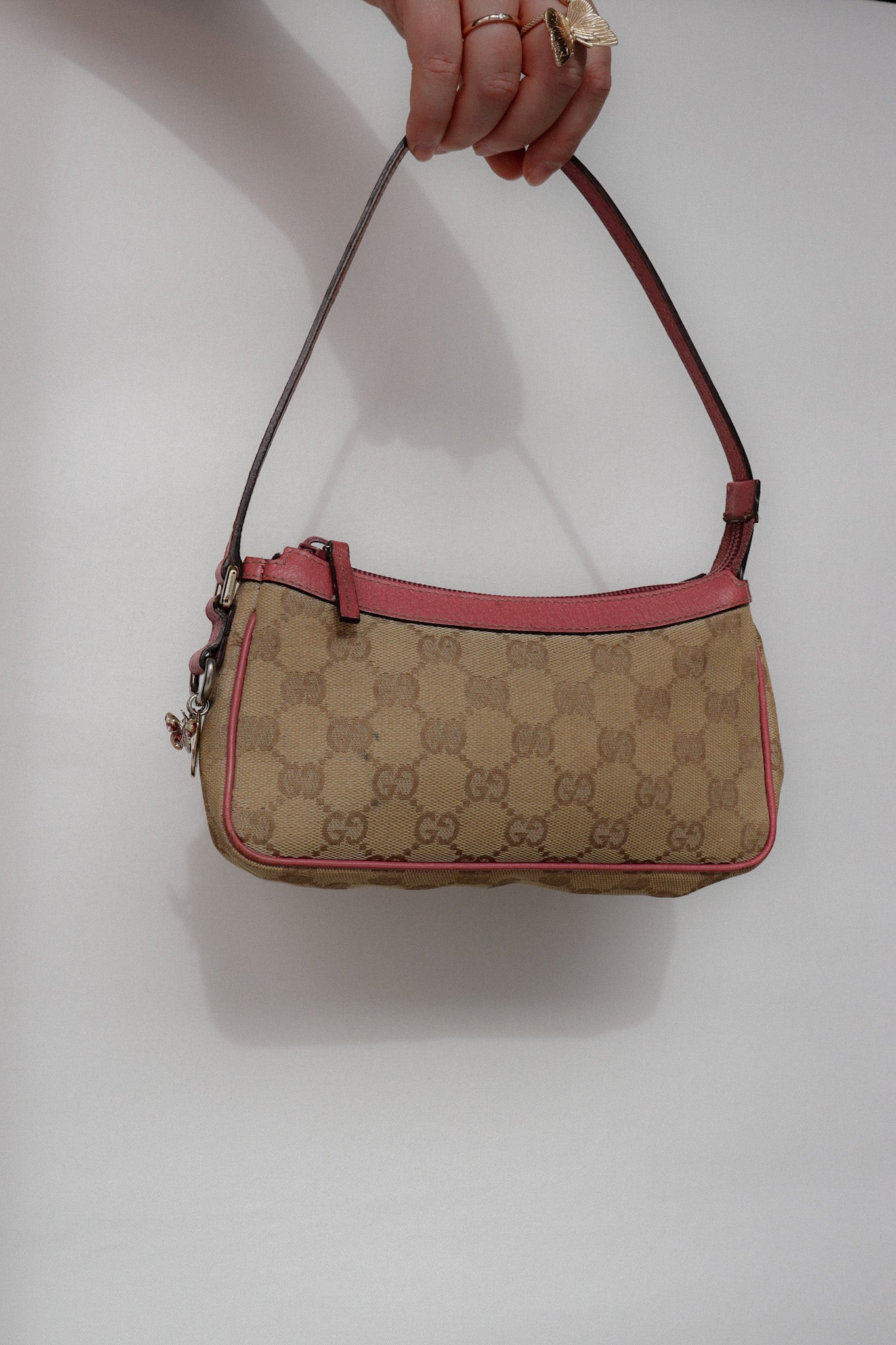 Vintage Gucci Pochette pink