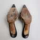 Vintage Gucci Bow Mules 37