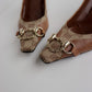 Vintage Gucci Horsebit Heels 37