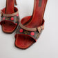 Vintage Louis Vuitton x Murakami Cherry Mules 39