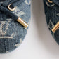 Vintage Louis Vuitton Denim Ballet Flats 38