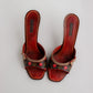 Vintage Louis Vuitton x Murakami Cherry Mules 39