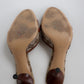 Vintage Gucci Bamboo Horsebit Mules 38