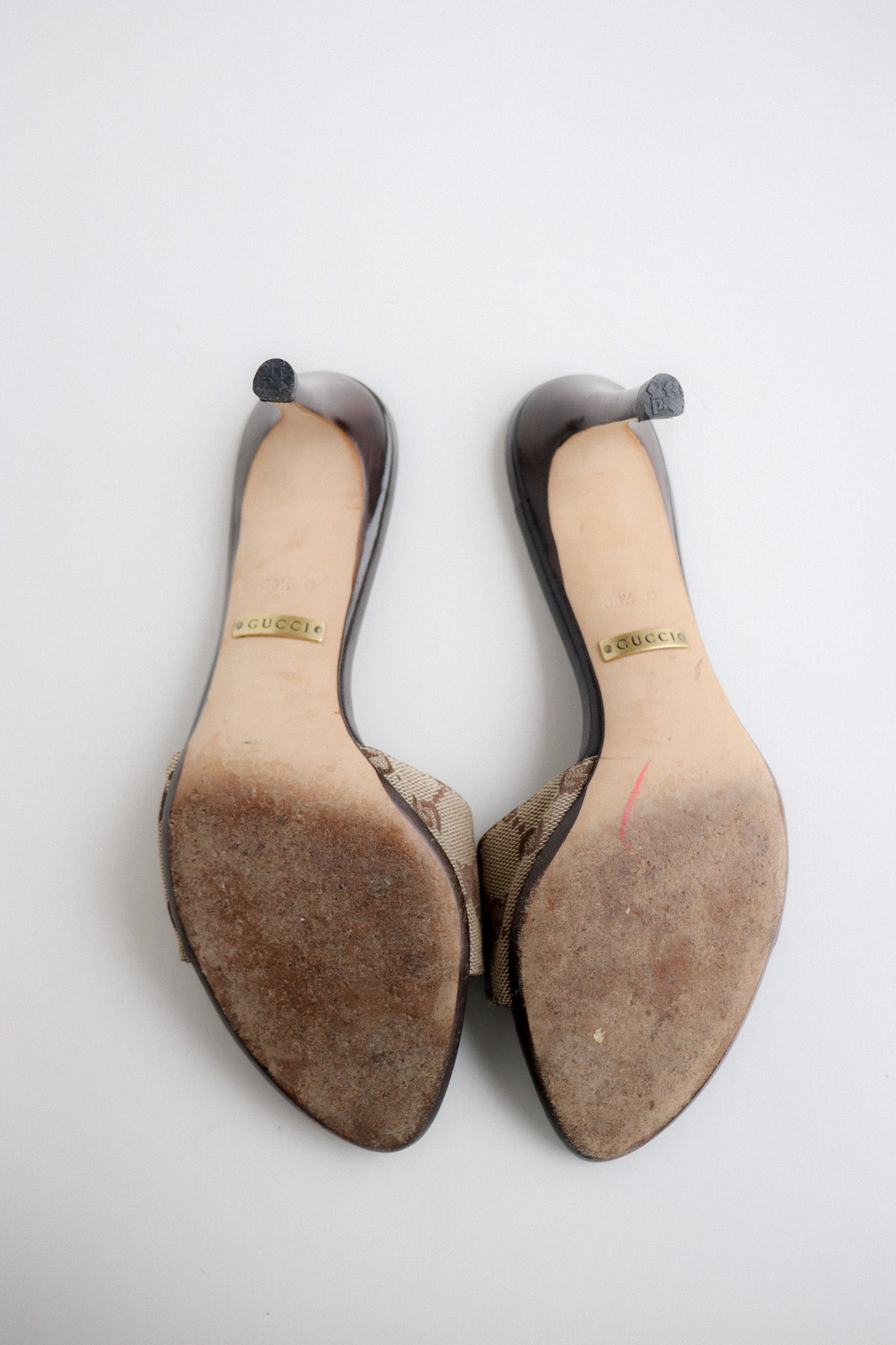 Vintage Gucci Bow Mules 38.5