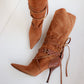 Vintage Gucci Suede Knee High Boots 36