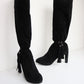 Vintage Celine Knee High Boots 37.5