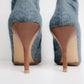 Vintage Gucci Denim Ankle Boots 38