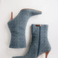 Vintage Gucci Denim Ankle Boots 38
