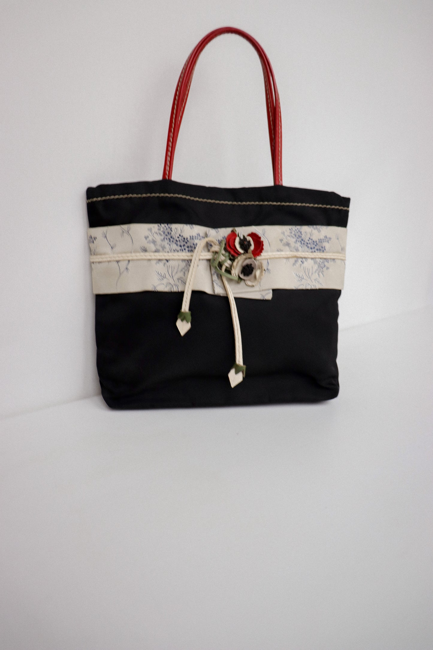 Vintage Prada Kimono Poppy Bag