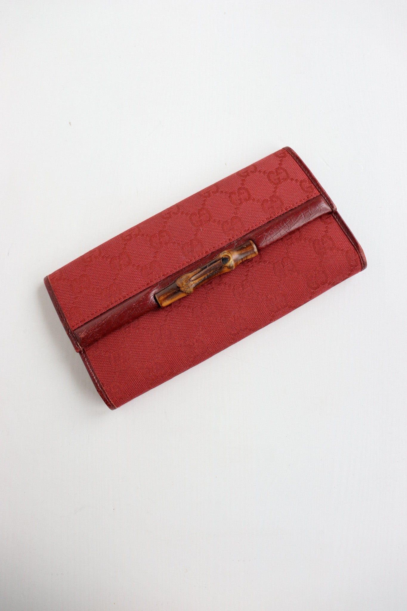 Vintage Gucci Bamboo Wallet