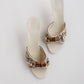 Vintage Gucci Horsebit Bamboo Mules 38