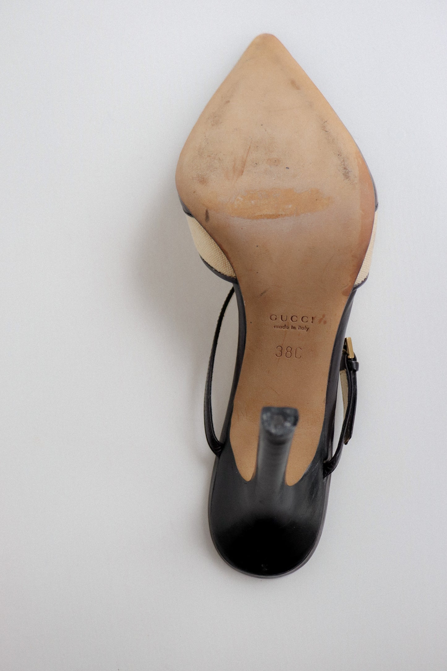 Vintage Gucci Cowgirl Heels 38