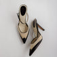 Vintage Gucci Cowgirl Heels 38