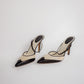 Vintage Gucci Cowgirl Heels 38