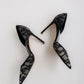 Vintage Manolo Blahnik Lace Heels 38