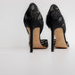 Vintage Manolo Blahnik Lace Heels 38