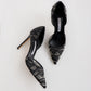 Vintage Manolo Blahnik Lace Heels 38