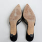 Vintage Manolo Blahnik Lace Mules 37.5