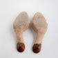 Vintage Gucci Horsebit Bamboo Mules 36.5