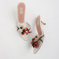 Vintage Prada Poppy Mules 36